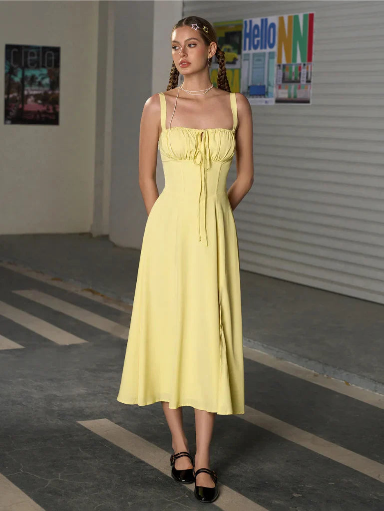 Capri Boutique | Abito da spiaggia giallo